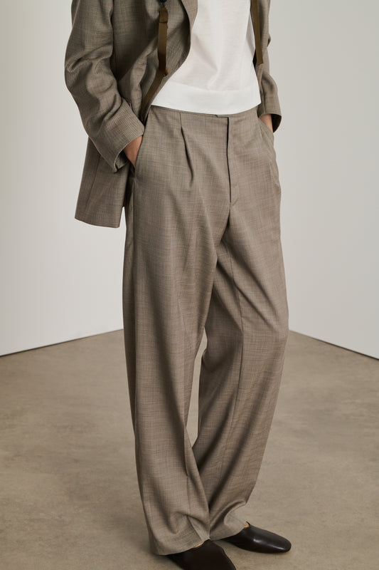 Pantalon Sulpice - Gris/Beige - Femme