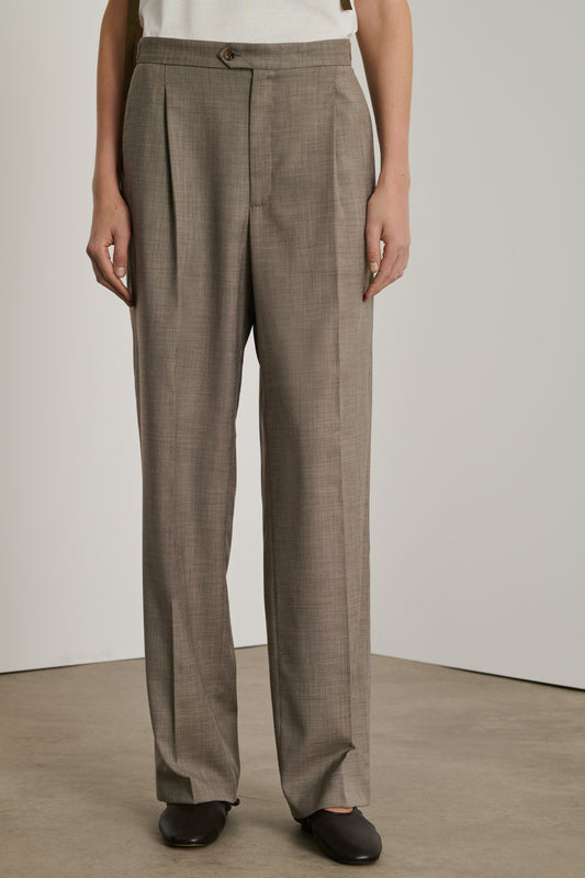 Pantalon Sulpice - Gris/Beige - Femme