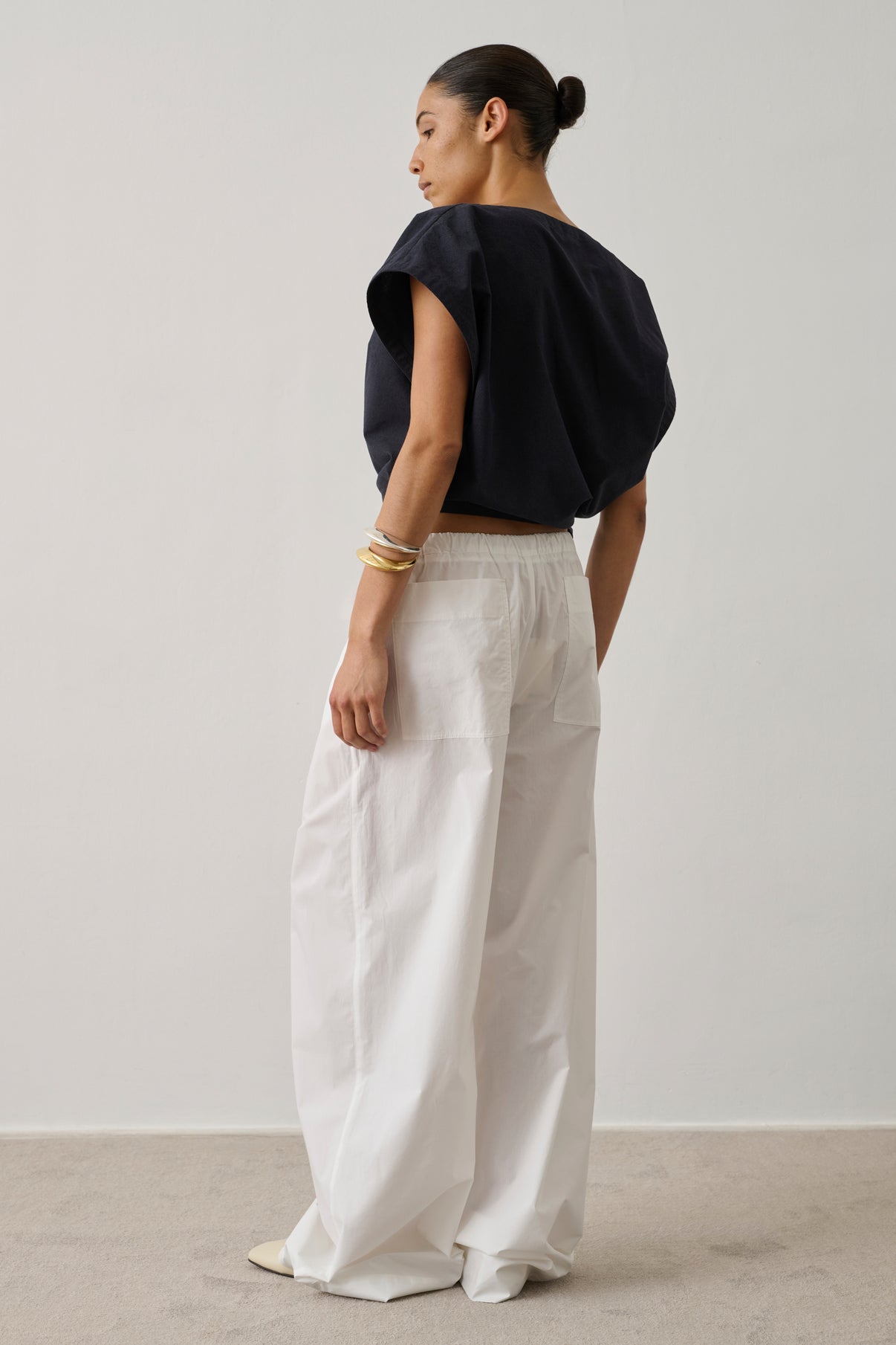 Blouse Itea - Bleu Nuit - Femme vue 5