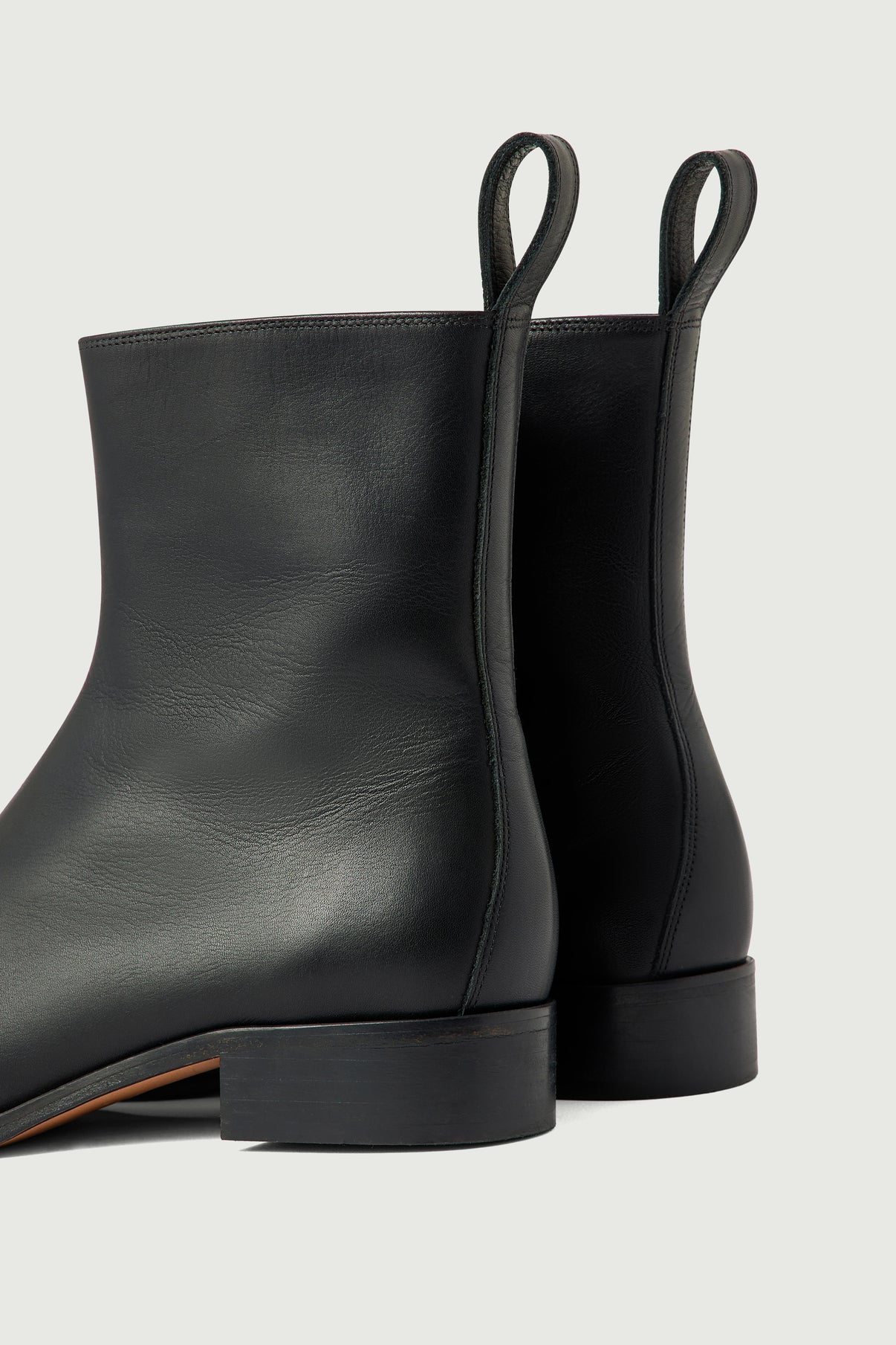 Bottines West - Noir - Cuir - Femme vue 4