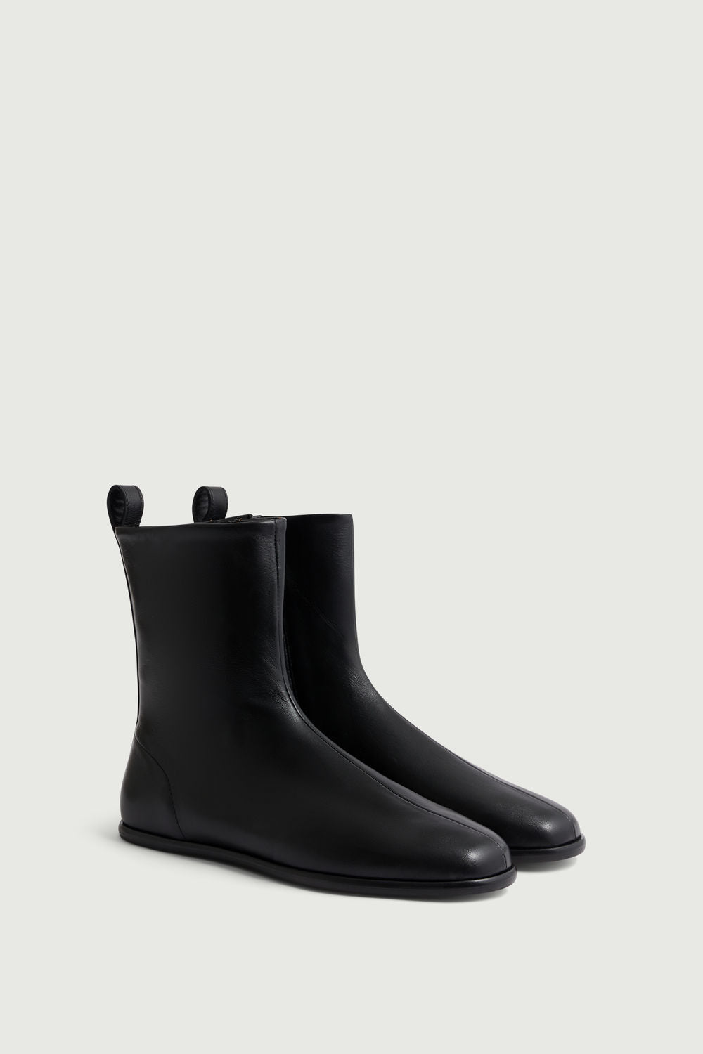 Bottines Cosma - Noir - Cuir - Femme vue 2