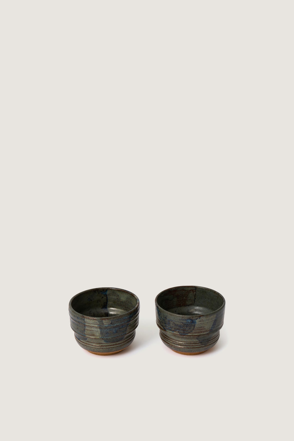 PAIR BLUE OF ATELIER PIERRE CULOT BOWLS vue 2